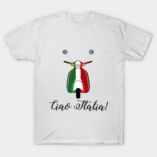 Ciao Italia! T-Shirt by C_ceconello